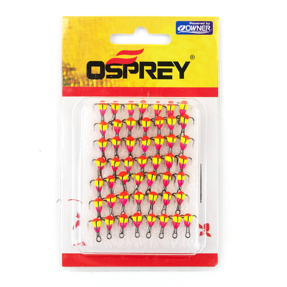 Тройник-капля Osprey Hooks #14 (50шт/уп)
