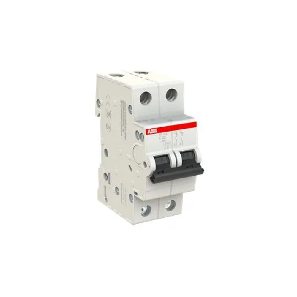 Автоматический выключатель ABB SH202 32A 6kA 2P тип С 2CDS212001R0324