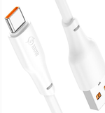 Кабель HOCO X93 USB-Type-C 100W 6A 1м TPE White