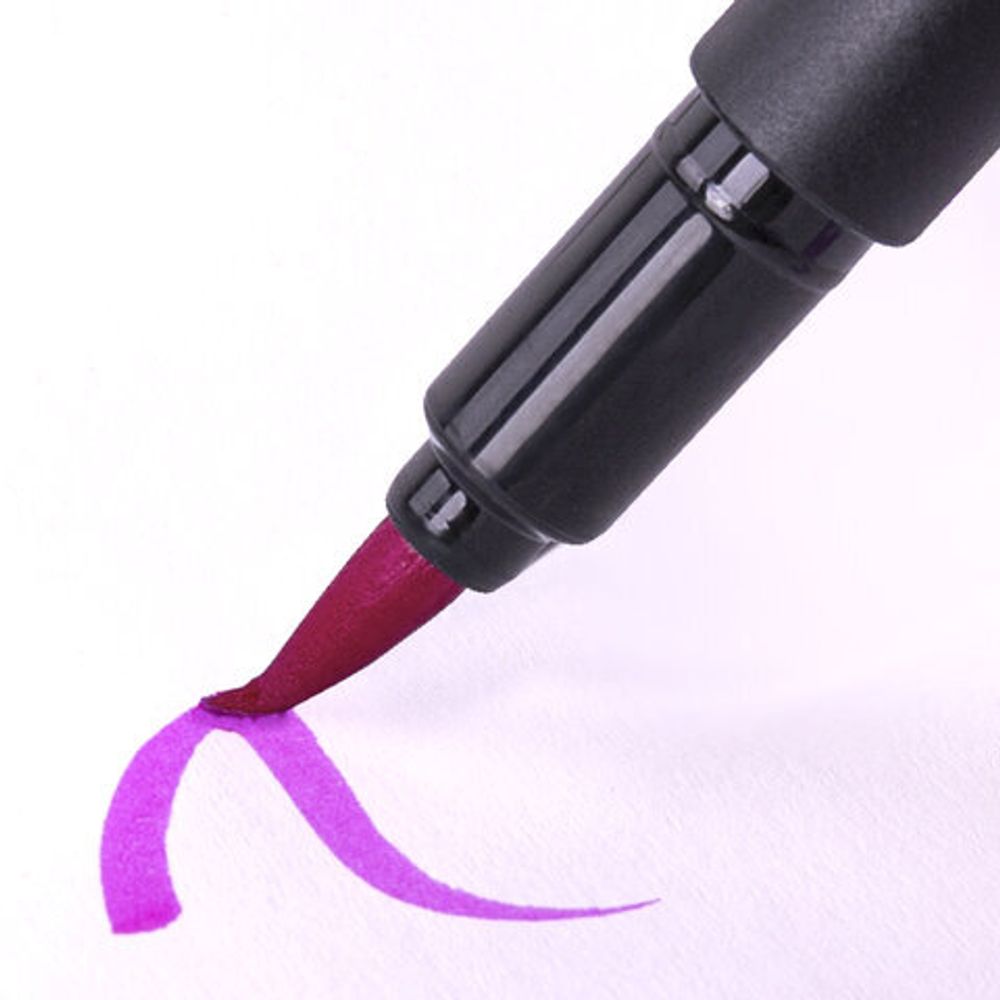 Фломастеры с наконечником-кистью 12 цветов, вентилируемый колпачок, BRAUBERG "PREMIUM", 152195