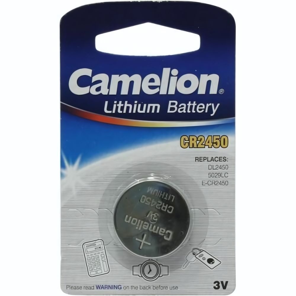 Элемент питания Camelion CR2450 BL/1 (комплект 1 шт)