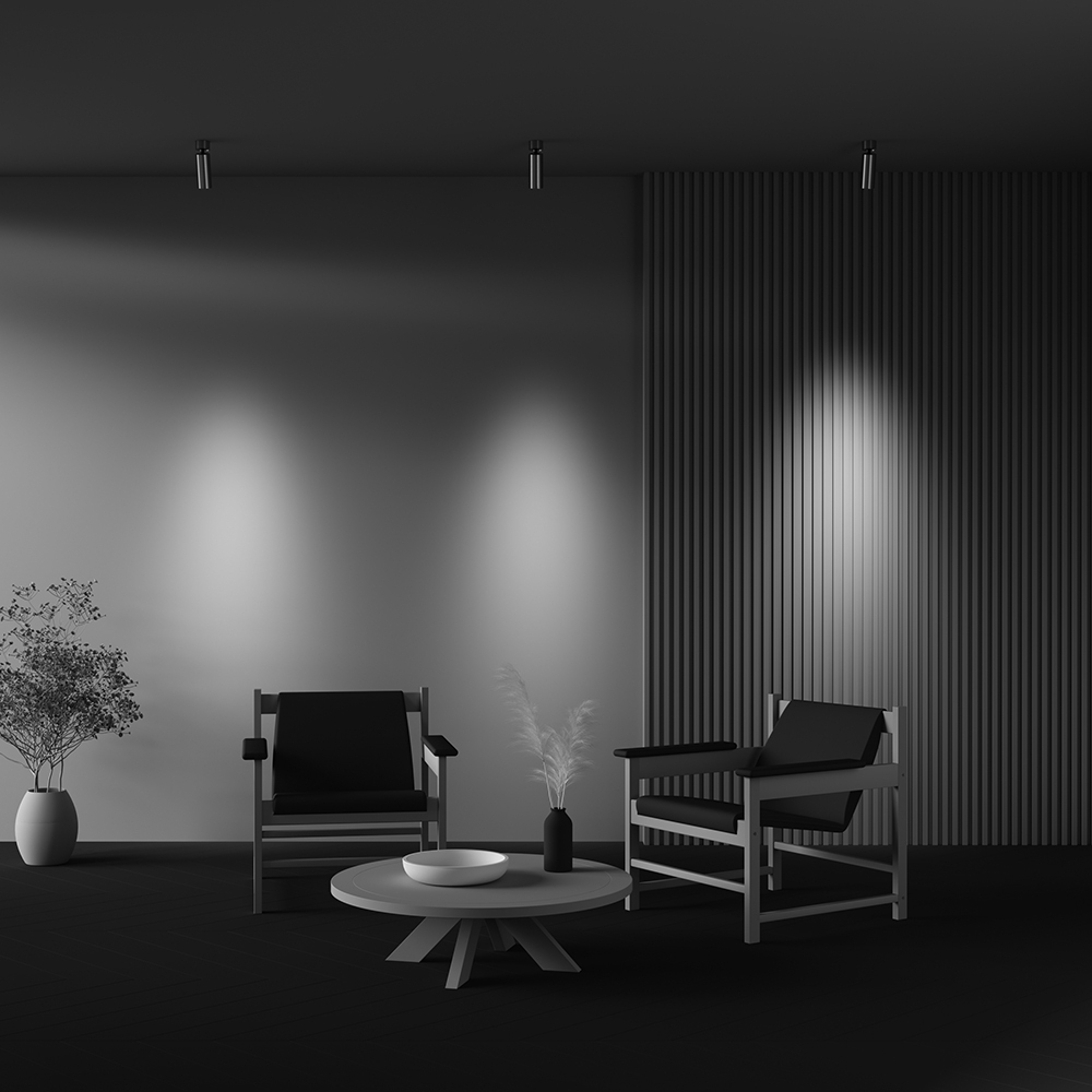 Накладной светодиодный светильник Maytoni FOCUS LED C055CL-L12W2.7K-W-PT