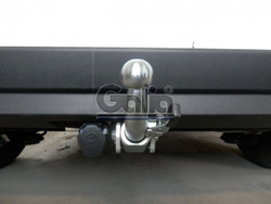 Фаркоп оцинкованный Galia F111A для FIAT Doblo 2010-, Opel Combo 2012-(паспорт и сертификат в комплекте)(без электрики)