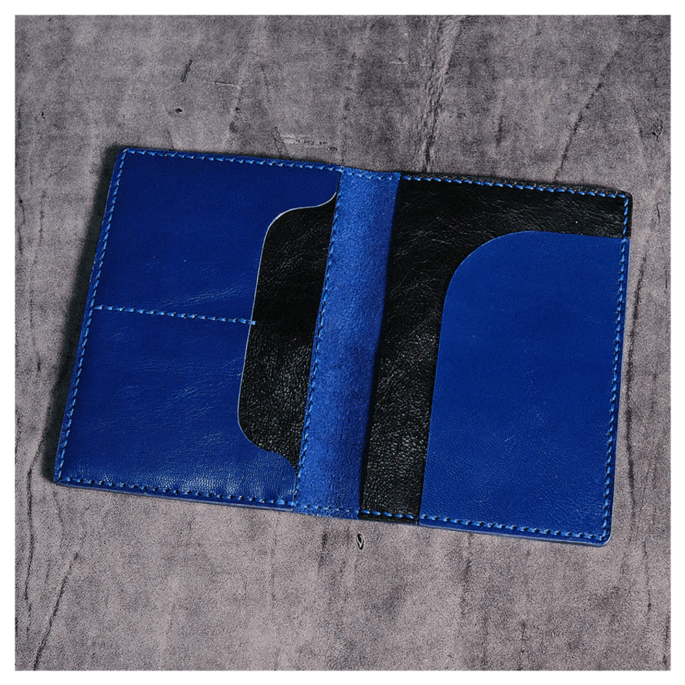 Кожаная обложка для документов «МотоЛеди»