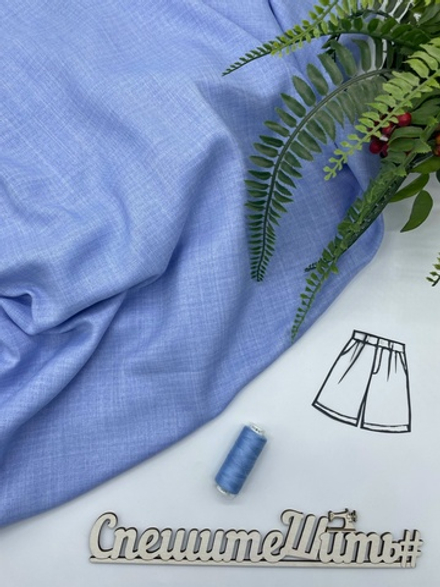 Плательная ткань зара небесный