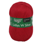 Семеновская Пряжа "Лидия Silver ЧШ" 100% имп. меринос 1613м/100гр