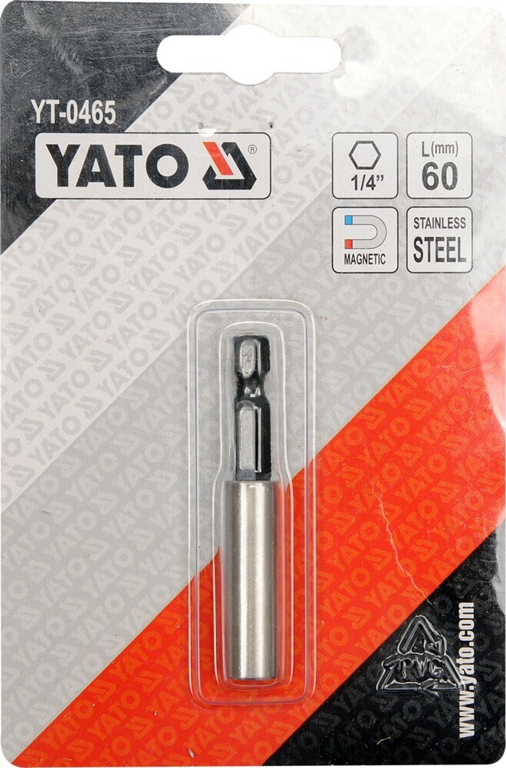 Держатель магнитный 60мм для бит 1/4''''Yato'',YT-0465 Yato YT-0465
