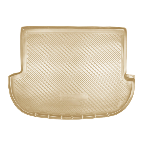 Коврик в багажник Norplast/Unidec для Hyundai Santa Fe в кузове CM (2006-2012) Бежевый, полиуретан, арт.NPL-P-31-22N-B