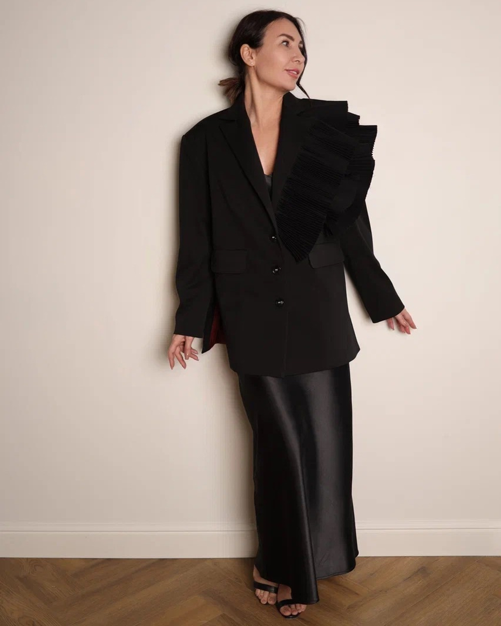 Пиджак "Выше нос" в зефире