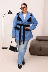 Пальто УК-2176-3 Фабрика Моды