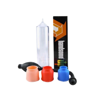 Помпа для члена вакуумная с грушей Handsome UP