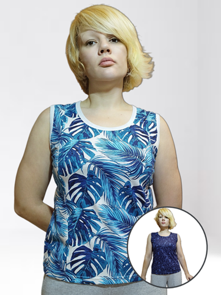 24391 Майка женская набивка (54)