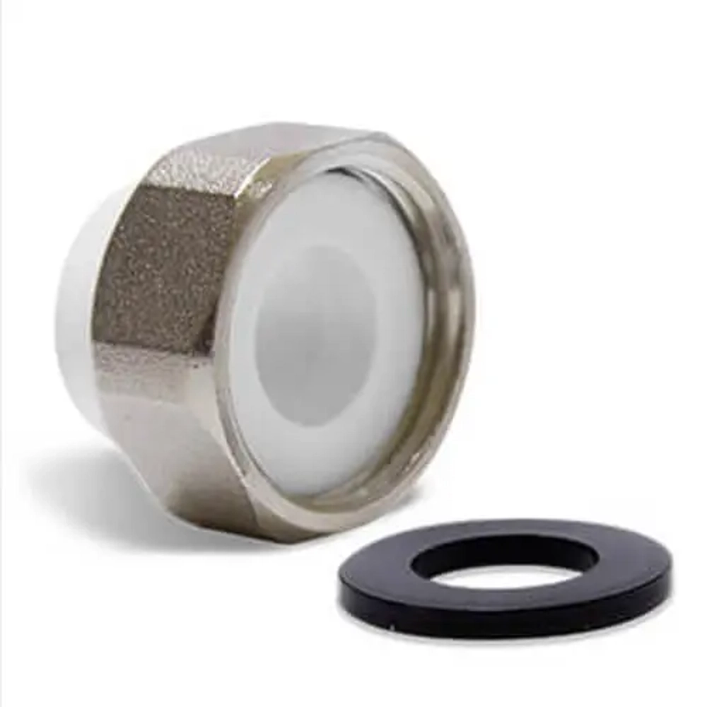 Муфта РР разб. 25*1/2" вн. серый (Tebo)