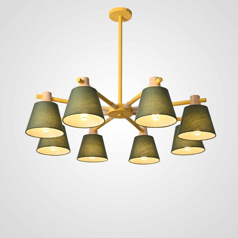 Люстра На Штанге Natura A Green 8 By Imperiumloft