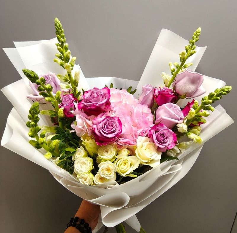 Букет "Розовые мечты"