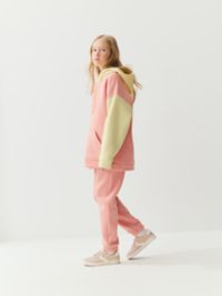 Джоггеры с карманами "Роза" утепленные 7+