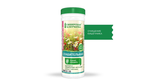 Слабительная, Клетчатка Сибирская, 170 г