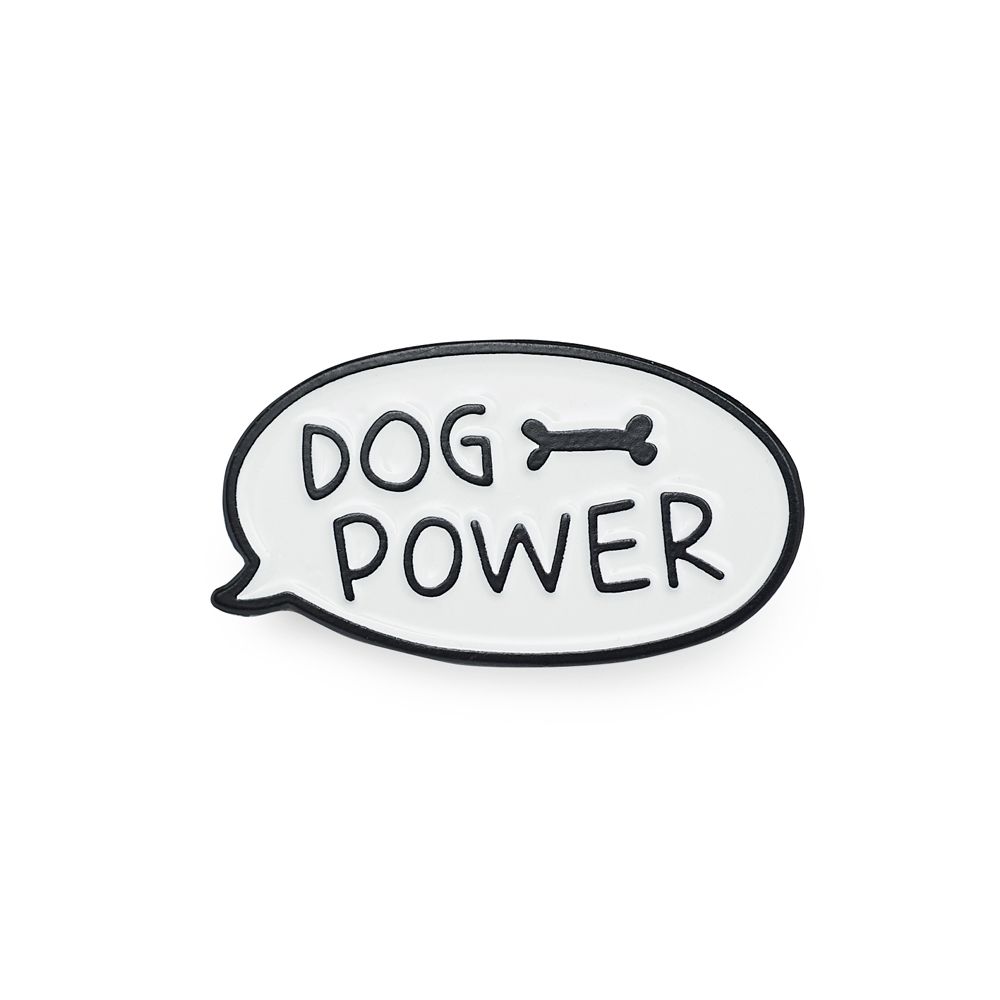 Значок эмалированный DOG POWER Шарик