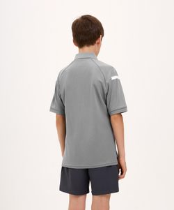 Поло CAMP 2 Poly Polo, серый, детский