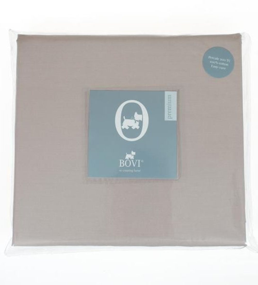 Простыня 240х280 Bovi (PB) Мережка серо-бежевая Португалия