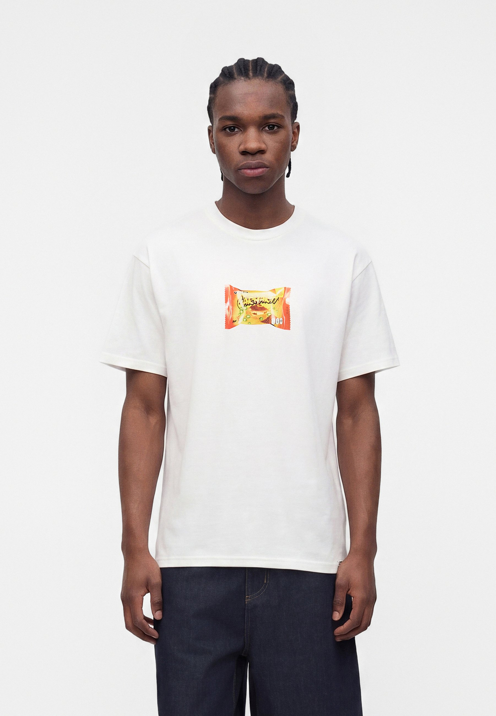Carhartt WIP S/S ROAD SIDE SNACK T-SHIRT - Футболка с принтом - Белый