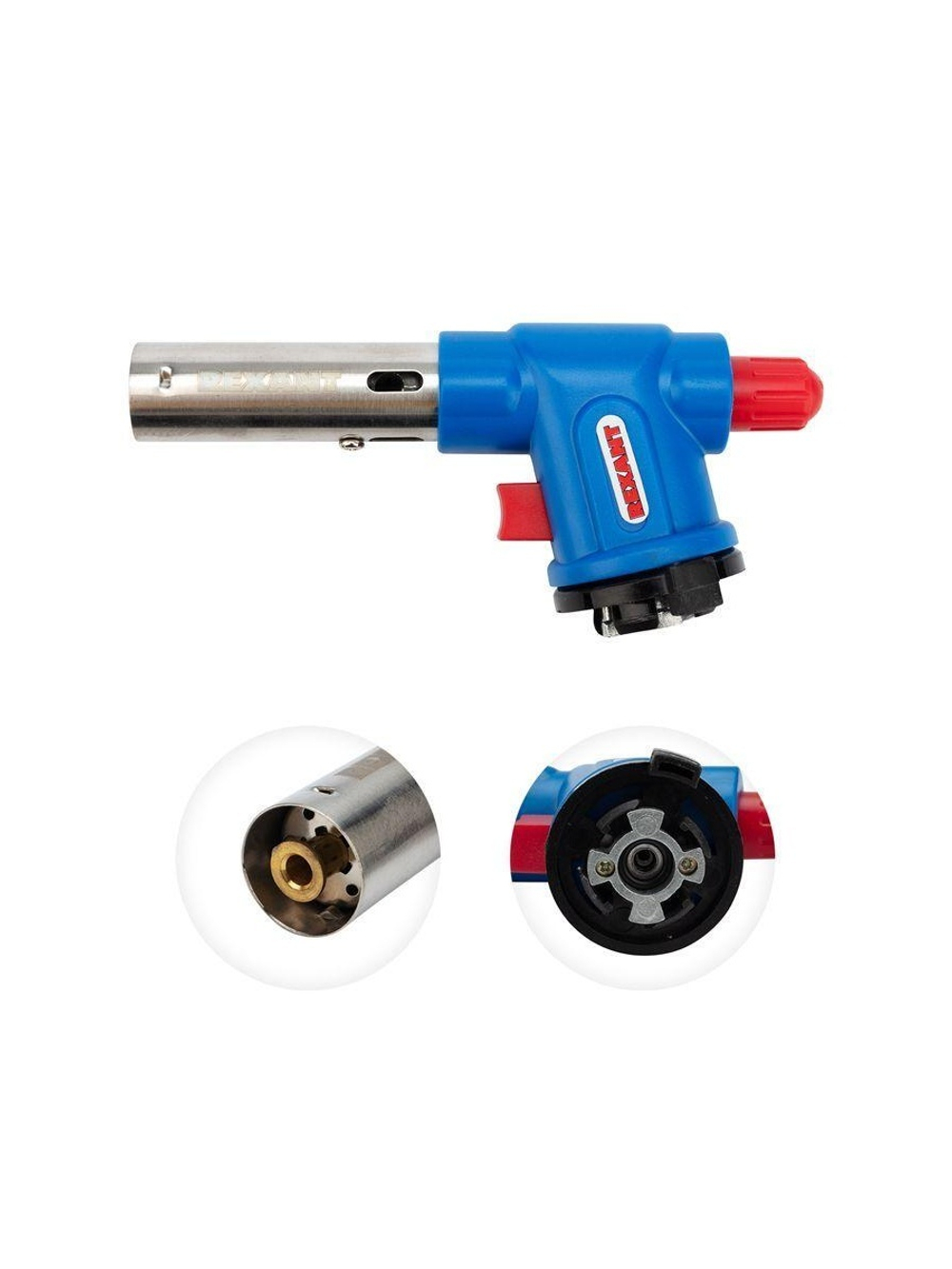 Горелка-насадка газовая GT-23 с пьезоподжигом Rexant 12-0023