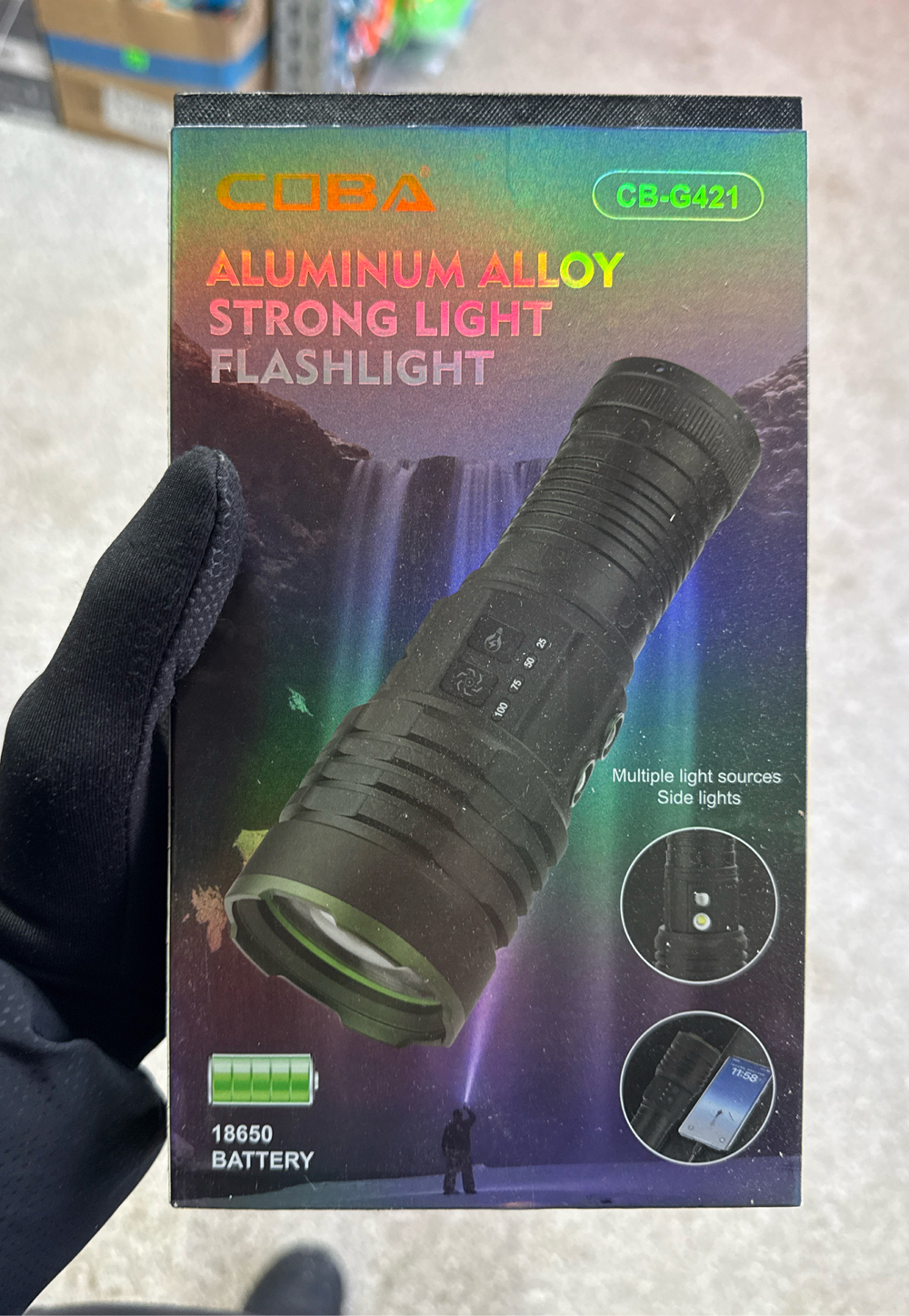 Фонарик ручной CB-G421