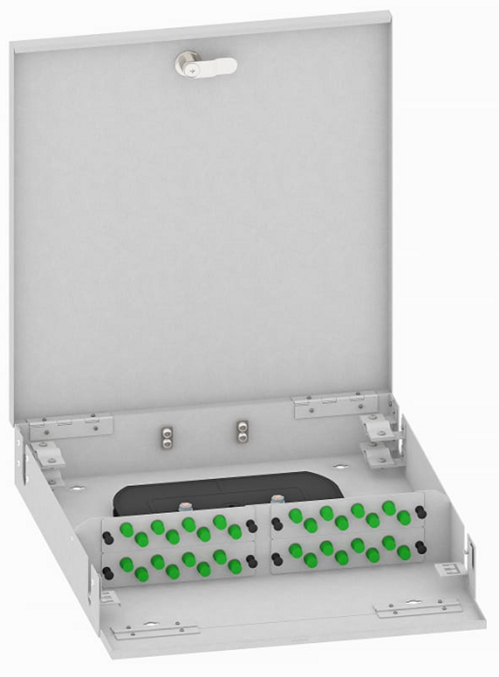 Кросс оптический настенный  TopLAN КРН-Top-32FC/A-OS2-GY