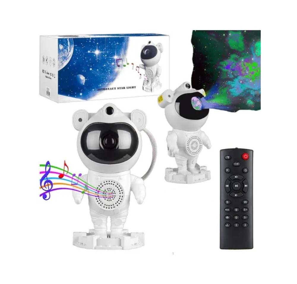 ASTRONAUT proyektorlu gecə işığı (+ Bluetooth)