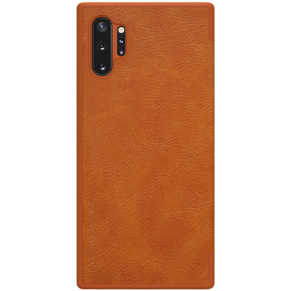 Кожаный чехол-книжка Nillkin Leather Qin для Samsung Galaxy Note 10+