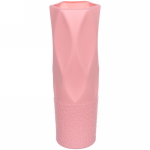 Ваза из пластика «Marlen-Скарлет» 0,6л 20*6см цвет розовый