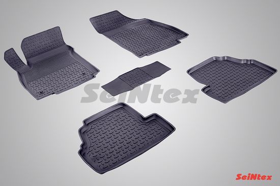 Резиновые коврики в салон Opel Mokka (2012-2016) "Высокий борт"