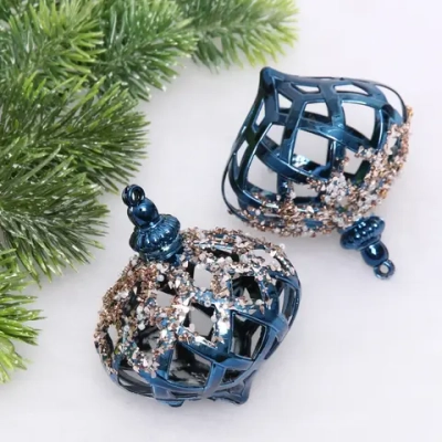 Набор украшений SHINE «Magic lamp» 8,8х10,4 см (2 шт.), night blue