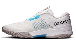 Мужские кроссовки теннисные On The Roger Pro Fire - white/pink