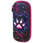 Пенал BRAUBERG, 1 отделение, 1 откидная планка, EVA, 22х10х5 см, "Pink lava", 273509