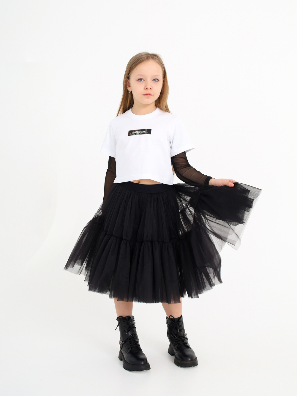 Футболка SETKA INZIBE GIRL, белая
