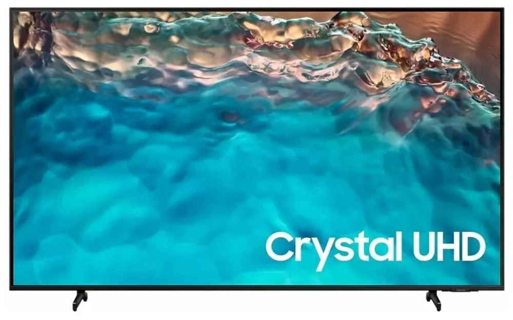 Телевизор LED Samsung 43" UE43BU8000UXCE черный Ultra HD 60Hz DVB-T2 DVB-C DVB-S2 USB WiFi Smart TV (RUS)
