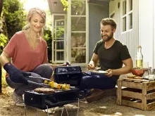 Портативный угольный гриль Weber Go-Anywhere, чёрный