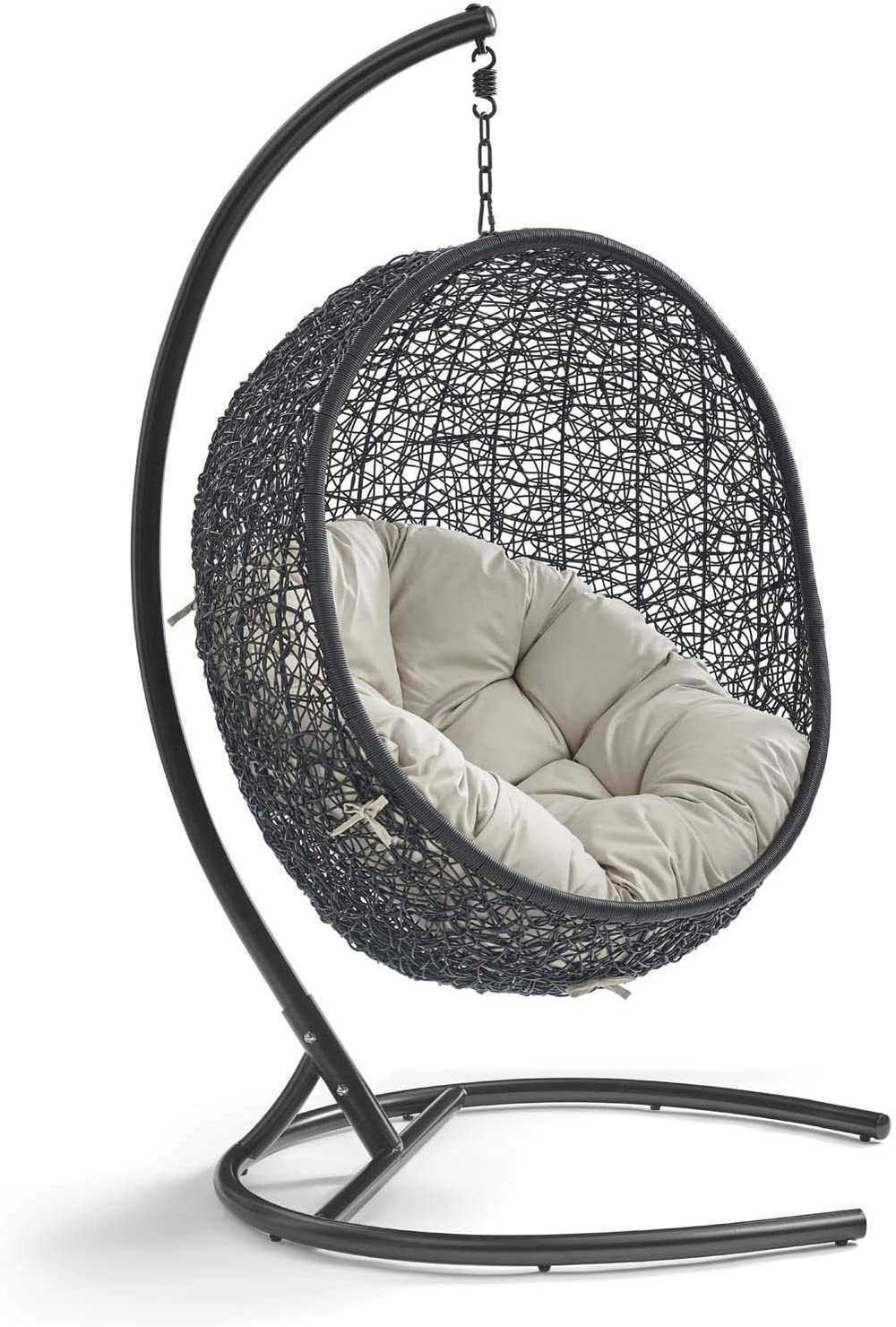 Подвесное кресло-кокон encase wicker