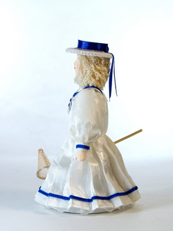 Кукла коллекционная Девочка в матросском костюме