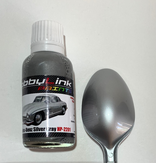 Краска лаковая HobbyLink Mercedes-Benz Silver Gray HP-2201