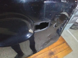 Дверь задняя левая Volkswagen Tiguan 1 б/у оригин 5N0833055A