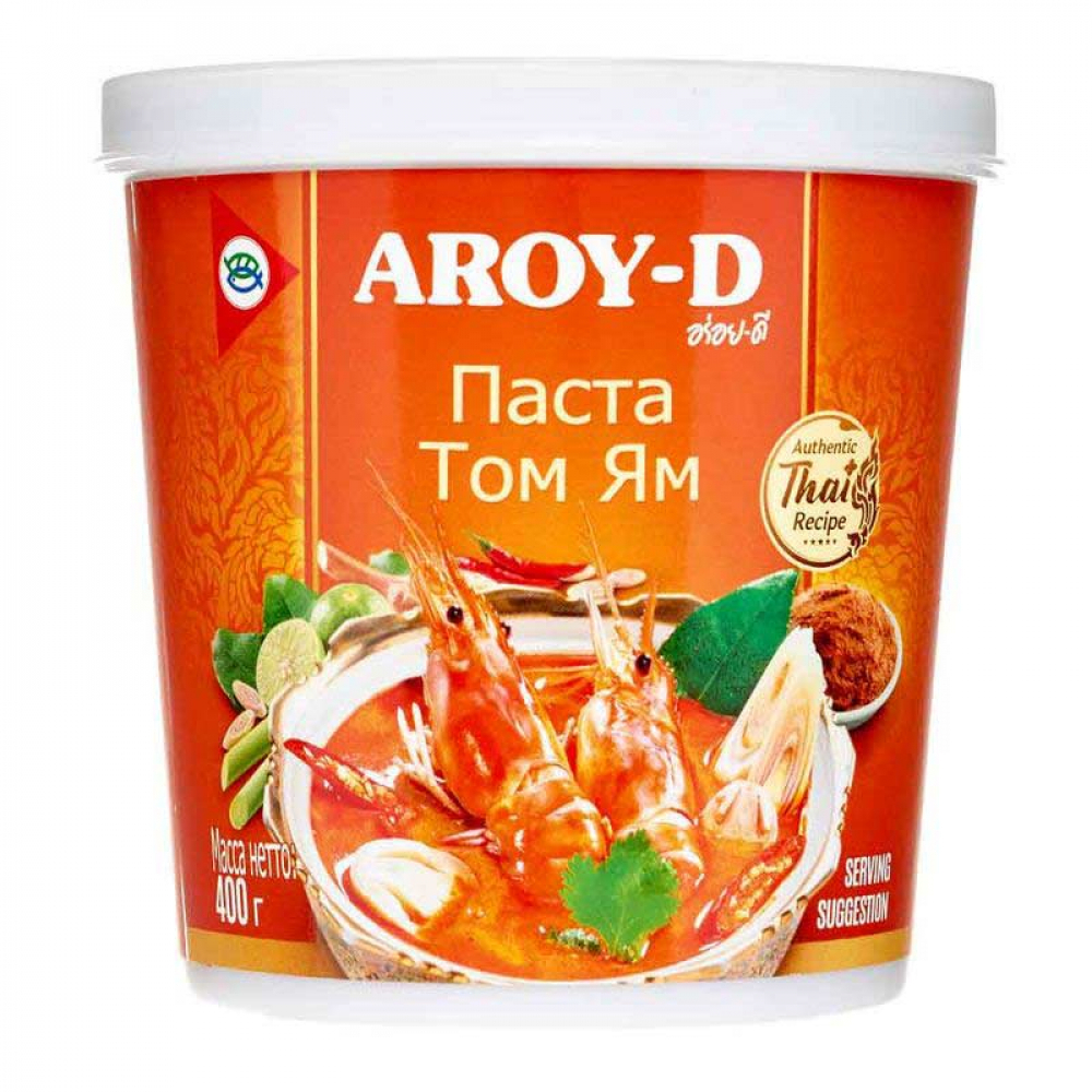 AROY-D Tom Yam paste Паста Том Ям 400г