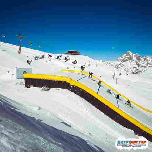 Страховочная подушка для прыжков «Последний рубеж», 56×24×4,5 м