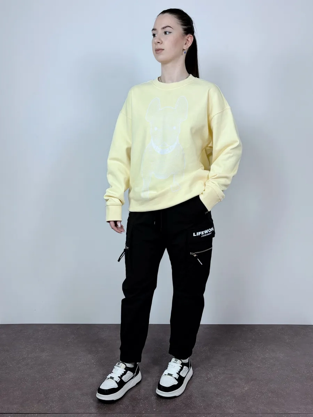 Свитшот с принтом LADOK