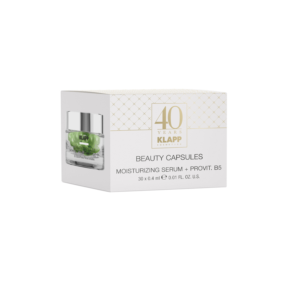 KLAPP BEAUTY CAPSULES Moisturizing Serum + ProVitamin B 5