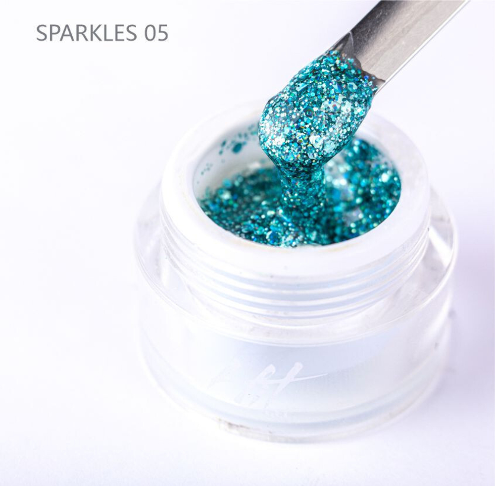 Гель-лак ТМ "HIT gel" №05 Sparkles, 5 мл