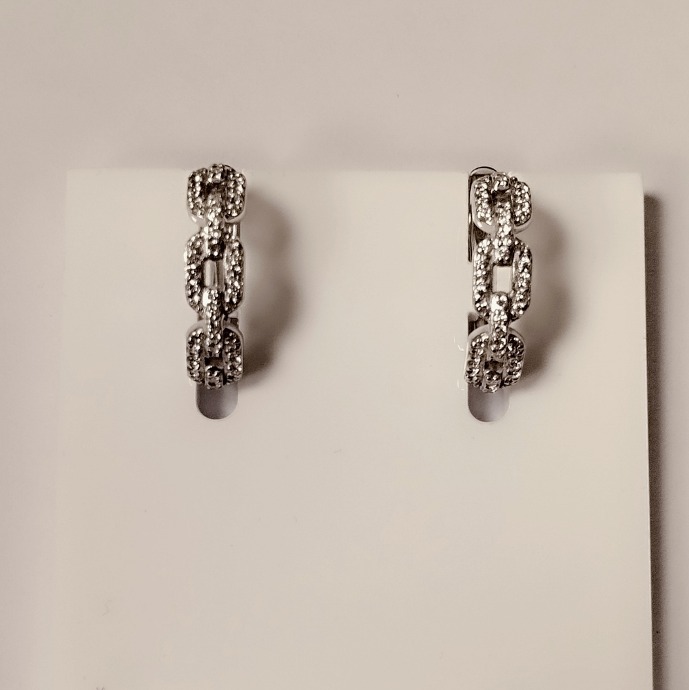 Серьги из серебра 925 пробы