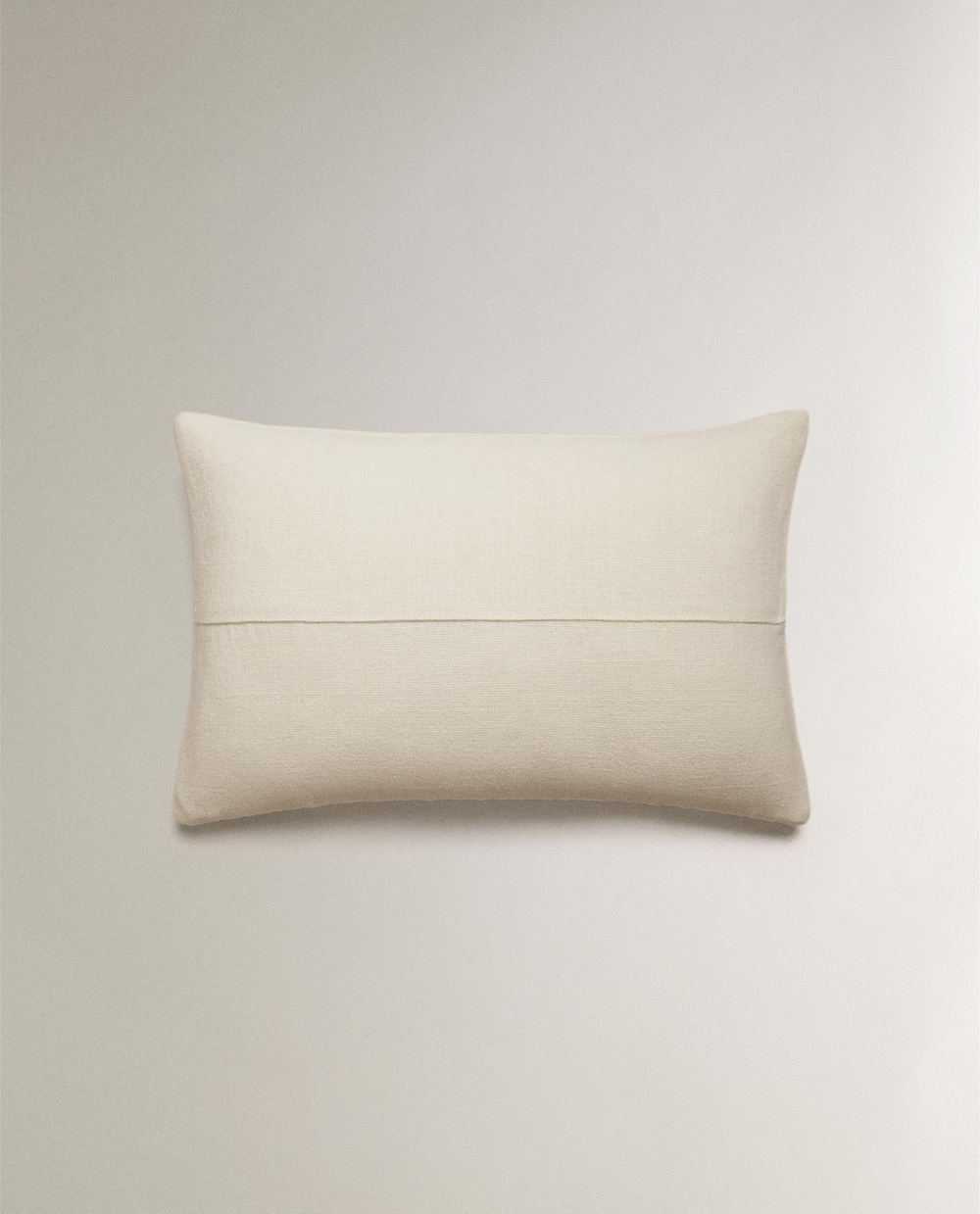 Zara Home наволочка декоративная из льна, экрю · 6363/008