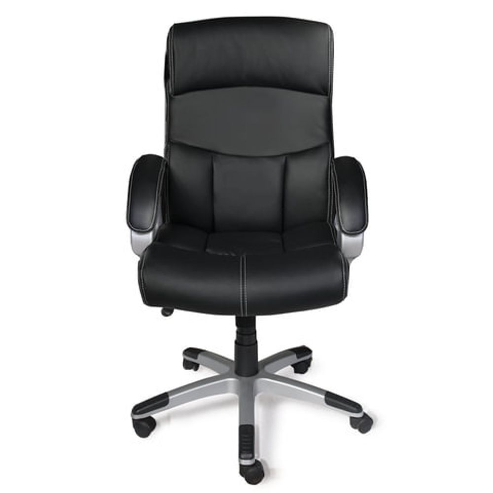 Кресло офисное BRABIX "Impulse EX-505", экокожа, черное, 530876